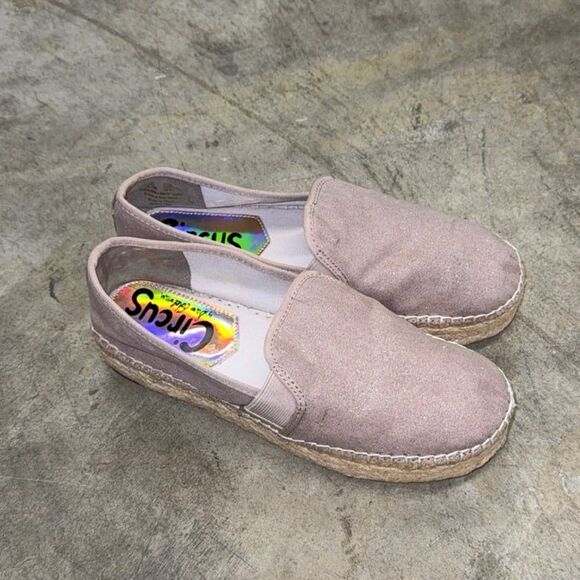 Circus by Sam Edelman Women's Christina Platform, Pink Sand New Shimmer Suede - Picture 3 of 5